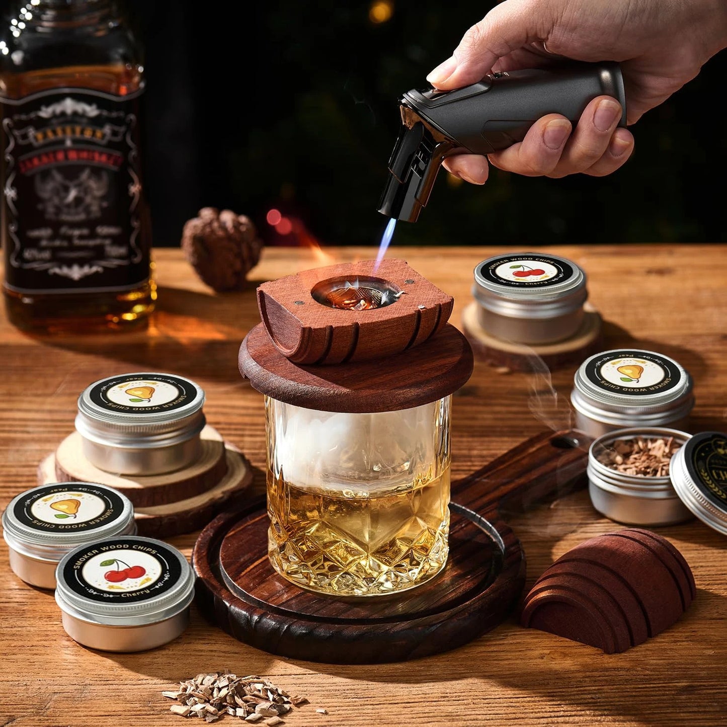 barrel whiskey smoker